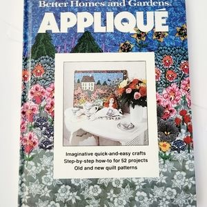 Vintage Better Homes and Garden Applique Create Book